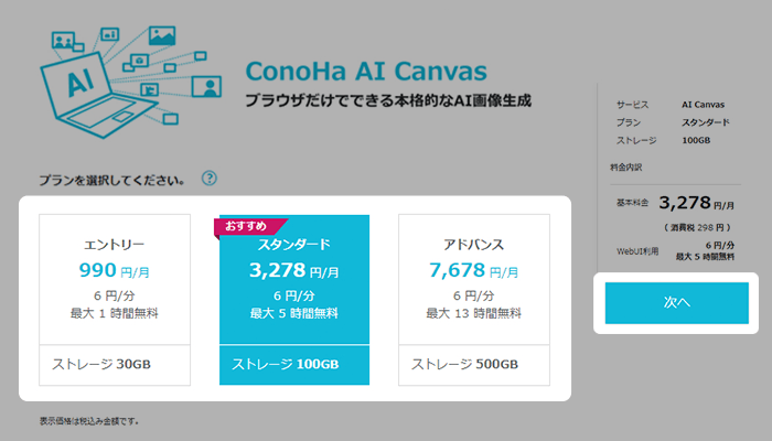 アカウント情報を登録